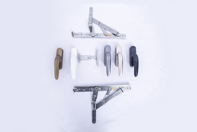 拨叉式执手+铰链