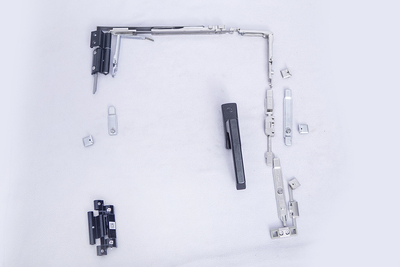 合页式上悬拨叉款+后备锁（星空黑）